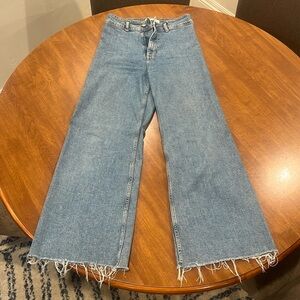 Denim Zara Jeans Marine Straight US size 6